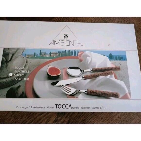 RARE WMF Cromargan Tocca Rosa By Matteo Thun 1980s Germany Post Modern Cutlery - Picture 15 of 15
